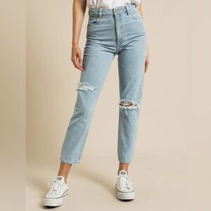 Abrand A 94 High Slim Daisy Blue Jeans